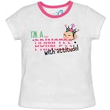 The Childrens Place Big-Girls White Graphic Tee