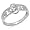 Sterling Silver Ladies Triquetra Trinity and Flower Celtic Knot 8.5 mm Polished Finish Ring (Available in size 6, 7, 8) size 6