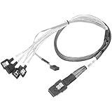 SIIG Internal Mini-SAS SFF-8087 to 4x SATA Fan-out Cable - 75cm (CB-S20011-S1)