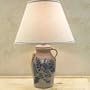 Churn Lamp with Handle, Handled Churn Lamp with Shade