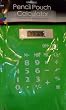 3-Ring Pencil Pouch Calculator (LIME GREEN)