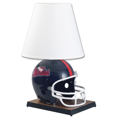  NCAA Mississippi Rebels Helmet Lamp 