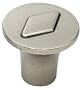 Amerock Galleria 30mm Diamond Cabinet Knob Antique Nickel