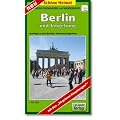 Berlin und Umgebung: Gro�e Radwander- und Wanderkarte 1 : 35 000 mit den "20 gr�nen Hauptwegen". Ausfl�ge zu den Berliner sehensw�rdigkeiten