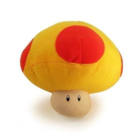 Click here to buy Super Mario 6 Mushroom Plush by Super Mario Brothers.