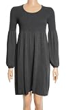 MAXSTUDIO CREW NECK RIBBED TOP SWEATER DRESS