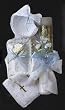 Baptism Gift Set - SPANISH - Rosary - Candle - Missal - Cloth - Shell, Boy