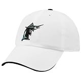 Twins Enterprise Florida Marlins White Casper Franchise Fitted Hat