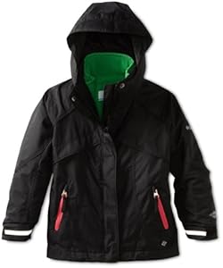 Columbia Girls 7-16 Bugaboo Interchange Jacket, Black, 10/12