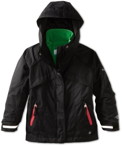 Columbia Girls 7-16 Bugaboo Interchange Jacket, Black, 10/12 On Sale
