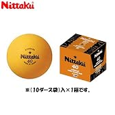 ニッタク(Nittaku) 1スター硬球 オレンジ 40mm 10ダース入 オレンジ NB1260