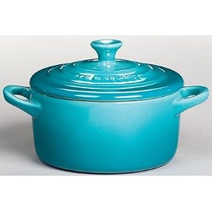8-Ounce Petite Round Casserole in Caribbean By Le Creuset