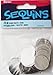 BULK CRAFT SEQUIN ROUND DISC PAILLETTES ~ Silver~ 3/4