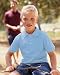 JERZEES Youth 5.6 oz. 50/50 Jersey Polo SpotShield (437Y)