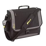 Targus XL Metro Messenger Laptop bag Black & Sliver  17
