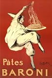 Cappiello Pates Baroni Art Print Poster - 24x36 Art Poster Print by Leonetto Cappiello, 24x36 Art Poster Print by Leonetto Cappiello, 24x36