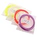 3D Pen Filament Refills 1.75mm ABS Filament Pack of 20 Different Popular Colors(16.4FT/5M Each) Included 4 Glow in The Dark- Plastic Filament for 3D Printing Pen