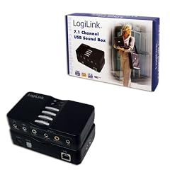 LogiLink 7.1 Dolby USB Sound Box (externe Soundkarte, 8-Kanal)