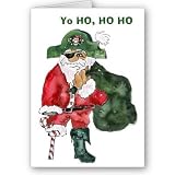 North Pole Pirate - Cptn. Crusty Kringle Card