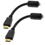 15 FT HDMI Cable Gold with Ferrite 1080P ver 1.4 - 15ft