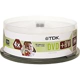 TDK DVD+RW 4x 4.7GB (25 Pack Spindle ) Reviews 41jIP1sjnLL. SL160 TDK DVD+RW 4x 4.7GB (25 Pack Spindle ) Reviews