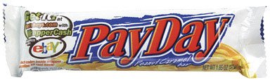 PAYDAY BAR 1.85 oz. by THE HERSHEY COMPANY