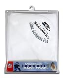Seattle Seahawks Hooded Baby Towel (White)