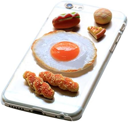 TOPS TECHNOLOGY™ Handmade 3D Food Egg Bread Cover Case for Iphone 6/ 6 plus/Samsung Note 4/ S5 /S6 ---Best Gift (for iPhone 5S)