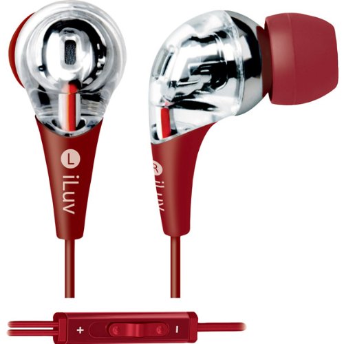 iLuv iEP505RED Premium Hi-Fi - Red