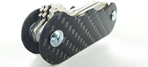 3" Folding Key Organizer, 100% Carbon Fiber