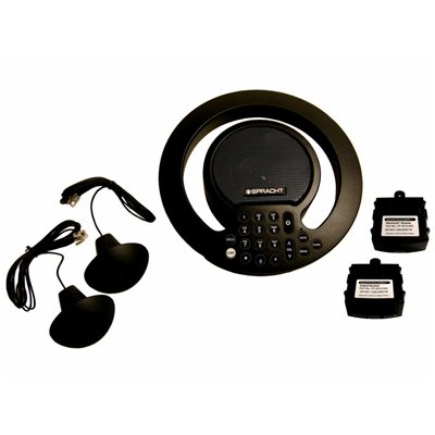 Spracht Aura Soho Plus Conference Phone Active Noise Cancellation Soundclear Patented Technology