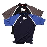 GILBERT Men s Warrior Shirt , XXXL, BLACK/GREY