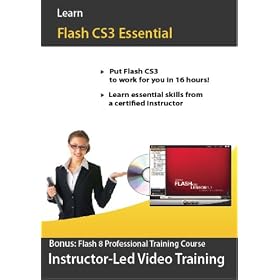 Adobe Flash CS3 Video Tutorial Training CD Course by 
