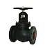 Apollo 711F Series Cast Iron Globe Valve, Class 125, Inline, Bolted Bonnet, Flanged
