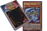 1 Deckboosters YuGiOh : TAEV-EN006 1st Ed Rainbow Dragon Secret Rare Card - ( Tactical Evolution Yu-Gi-Oh! Single Card )