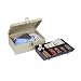 MMF Industries Steel Cash Box with Locking Latch, Sand (221612003)