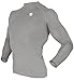 Coovy Sports Rash Guard Swim Shirt Skin Base Layer Heat Long Sleeve UPF 50+