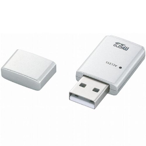 ELECOM メモリリーダライタ / シングルタイプ / microSD用 / シルバー MR-SMC04SV