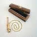 Brass Bosun Whistle Wooden Nautical Decor Ship Model Captain Ships Maritime Executive Gifts