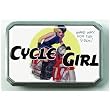 Womens Hand Made Retro "Cycle Girl" Belt Buckle Womens Hand Made Retro "Cycle Girl" Belt Buckle