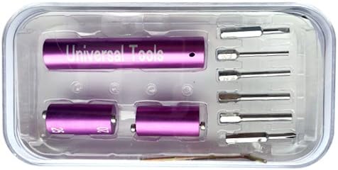 Galaxy Supply 6 in 1 DIY Tool Kits Coil Master Neccessory Coil Jig Kits (Purple)