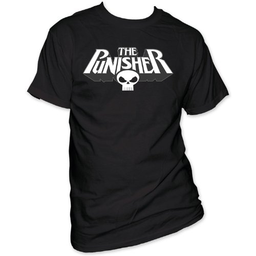 MARVEL COMICS -- PUNISHER LOGO -- MENS S/S TEE