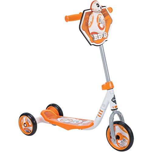 Huffy Boys' STAR WARS Episode VII BB-8 3-Wheel Durable Fun Colorful Preschool Scooter