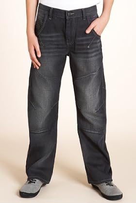 Boys' Limited Pure Cotton Bow Fit Jeans