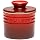 Le Creuset Stoneware Butter Crock, Cherry