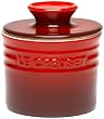 Le Creuset Stoneware Butter Crock, Cherry