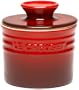 Le Creuset Stoneware Butter Crock (Cherry Red)