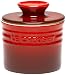 Le Creuset Stoneware Butter Crock, Cherry