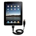 Gespultes Hot Sync und USB Daten Kabel Ladegerät mit TipExchange für Apple iPad 3G Tablet Computer - von Gomadic