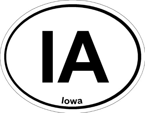 Oval (Iowa); State Bumper Sticker